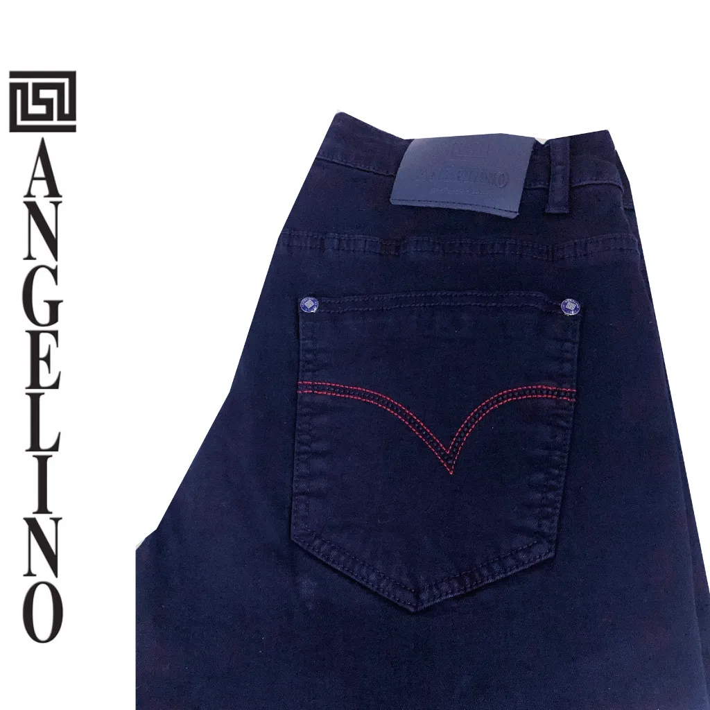 Angelino Jeans -Style F19- Blue Black