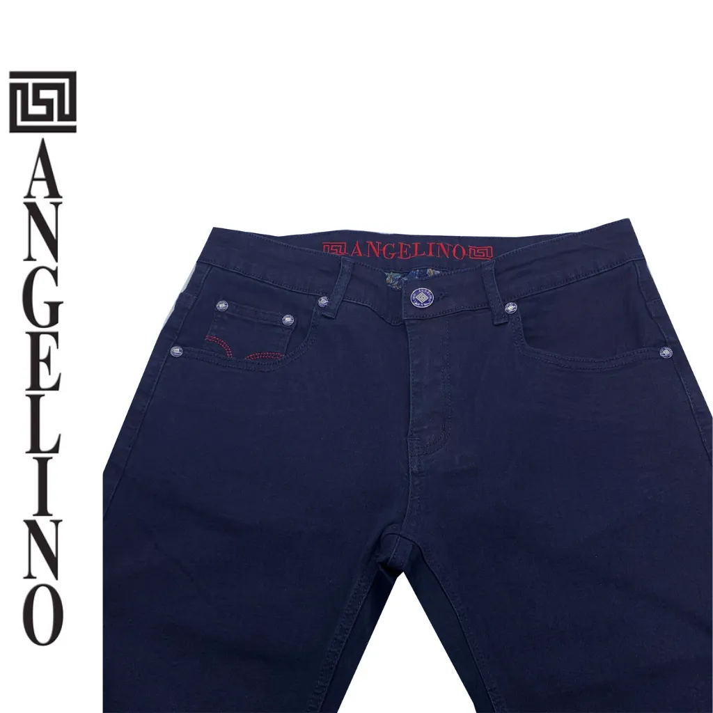 Angelino Jeans -Style F19- Blue Black