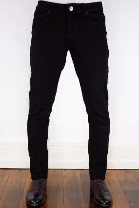 Black Slim Fit Stretch Jeans