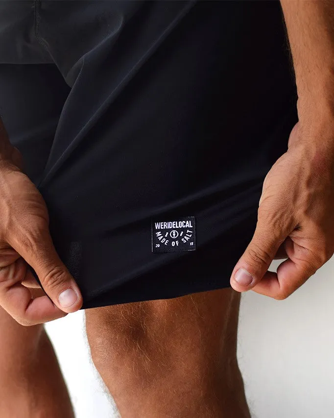 BLACKOUT STRETCH BOARDSHORTS