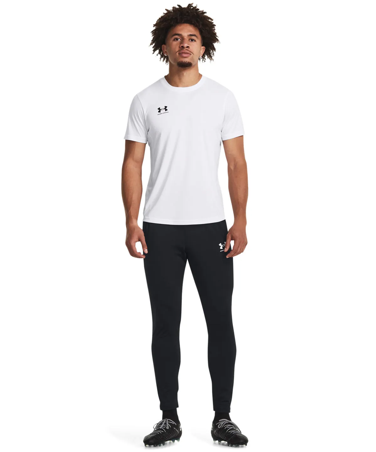 Black/White - Men's UA Challenger Training Short Sleeve