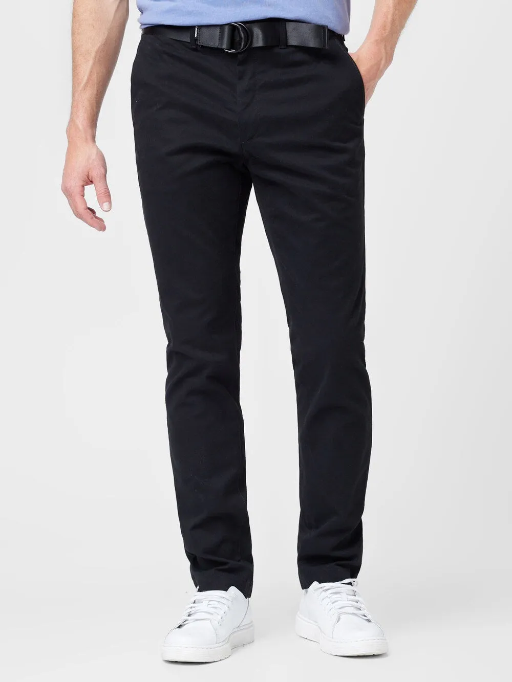 Calvin Klein Slim Fit Chinos, Black