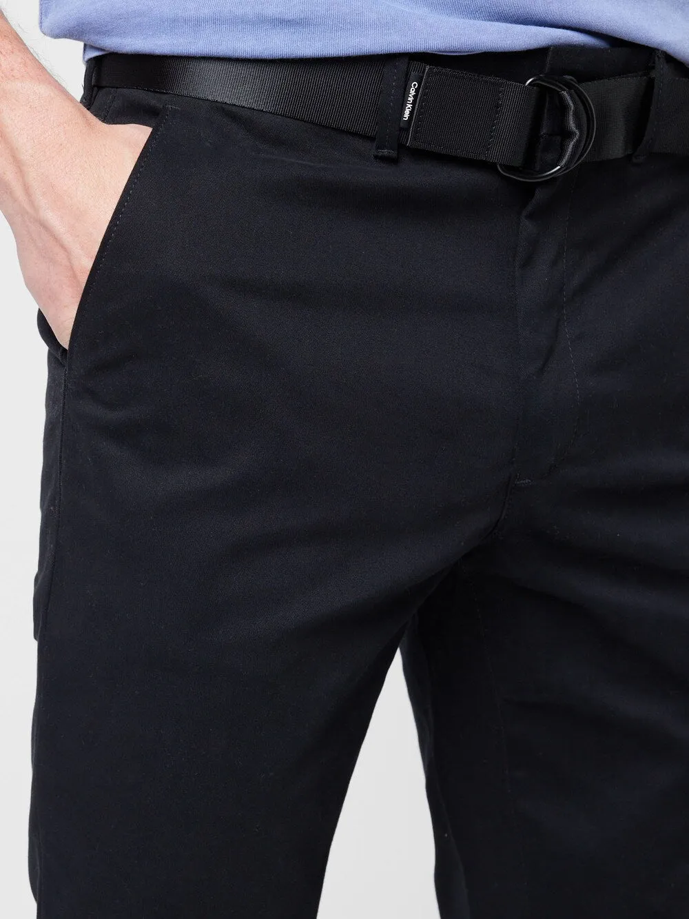 Calvin Klein Slim Fit Chinos, Black