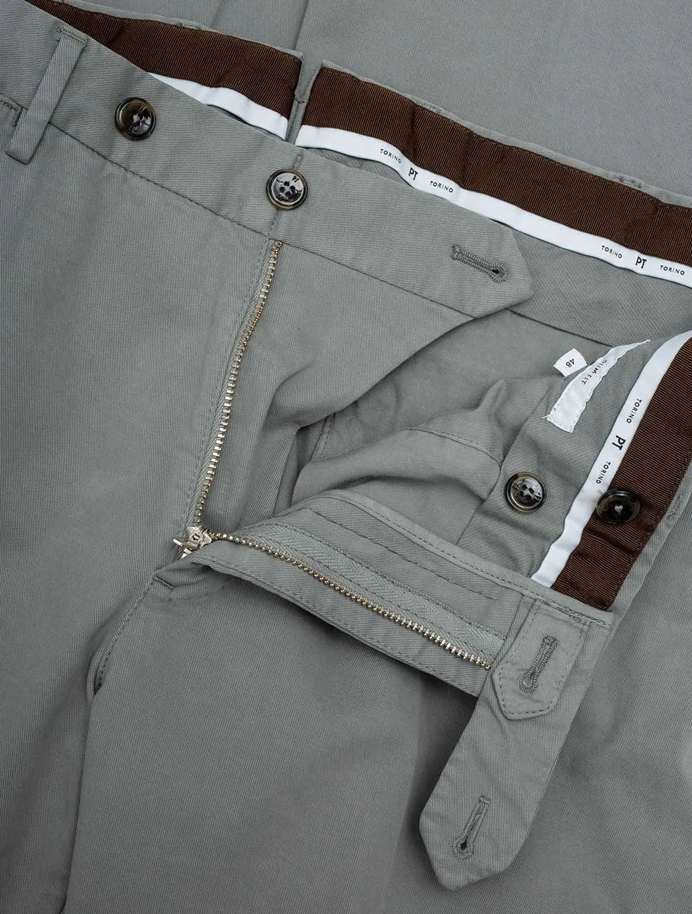 Cotton Chino Trouser Grey