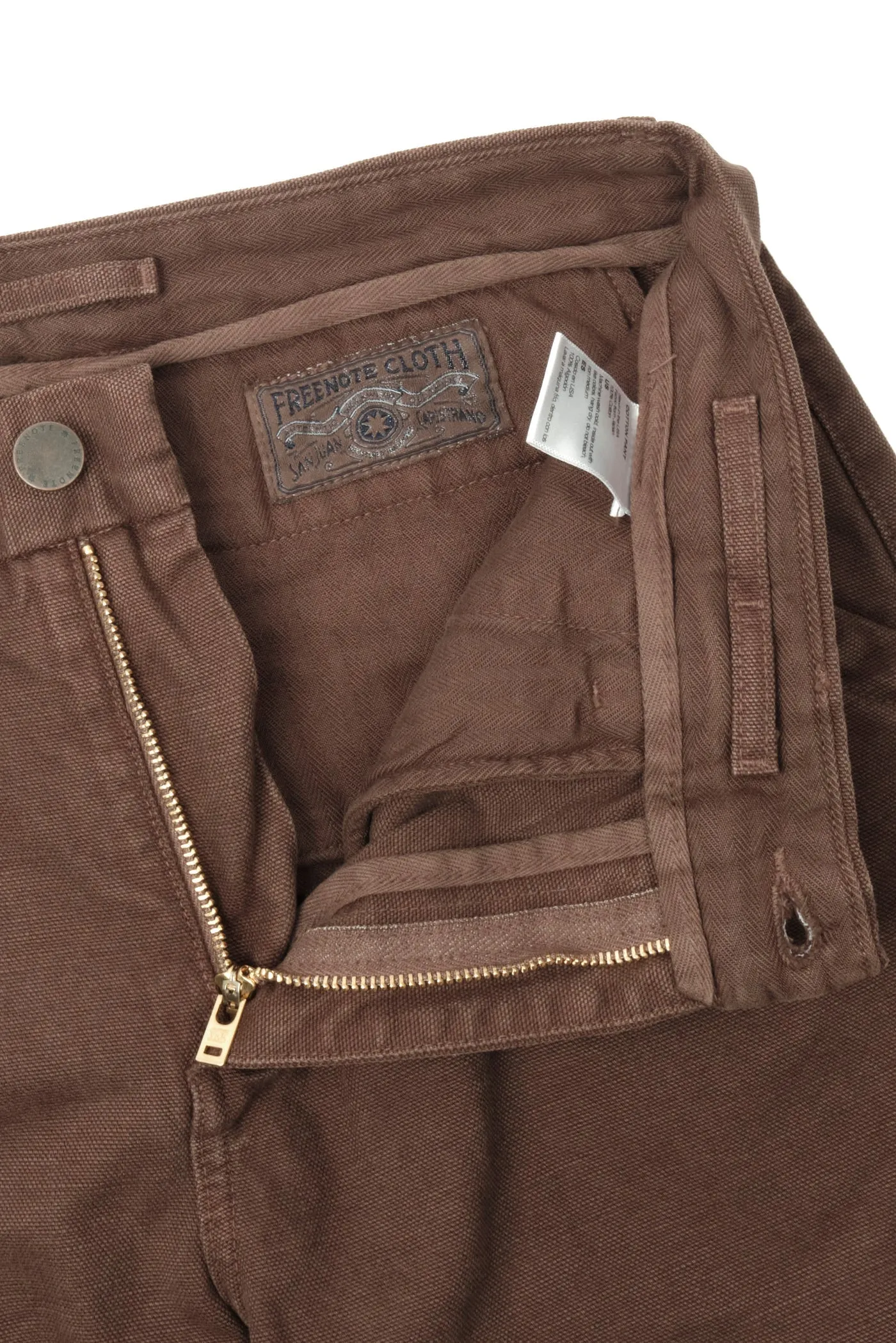 Freenote Cloth Workers Chino Slim Fit - 14oz Slub Bark