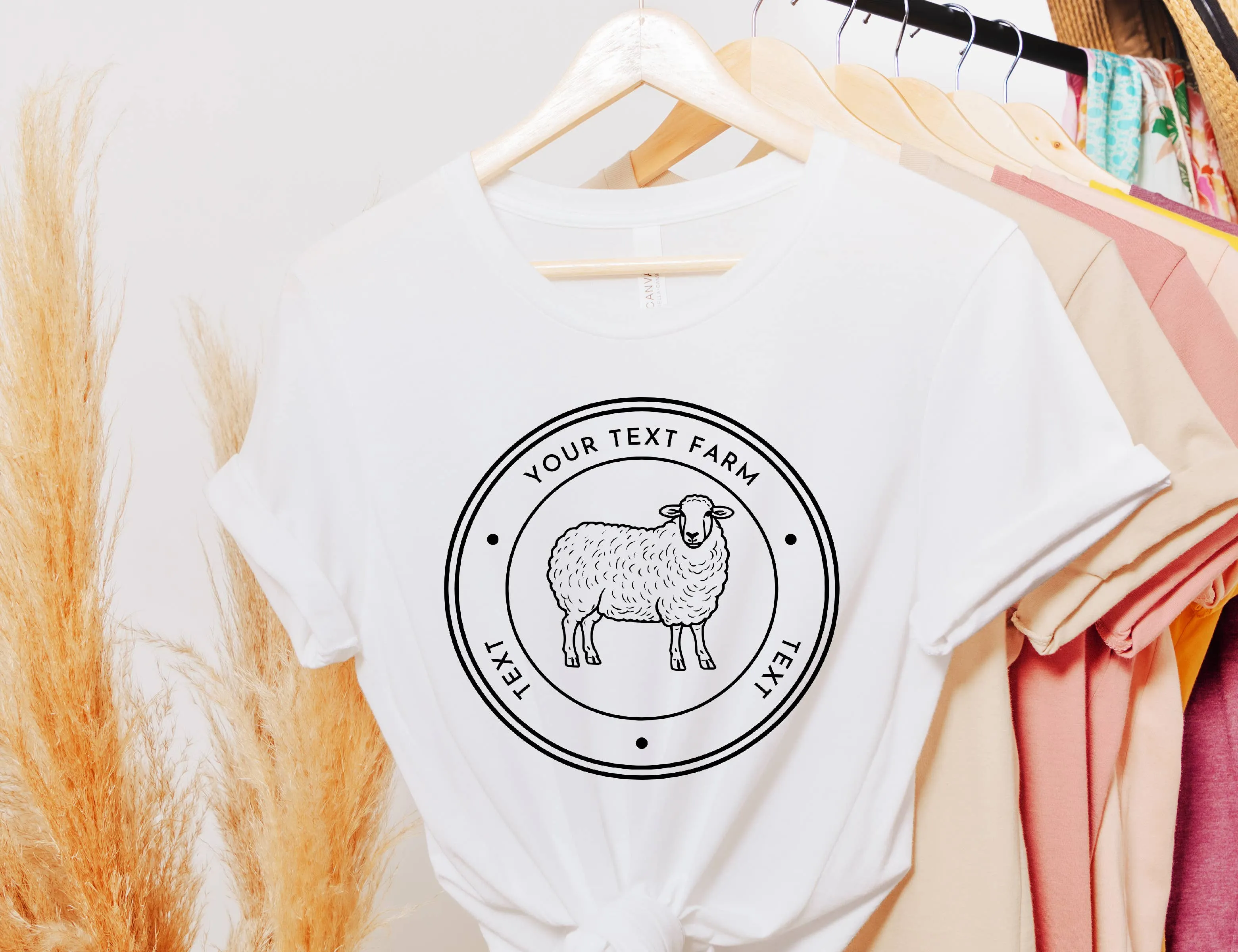 Lamb farm  T-shirts - Custom T-shirts