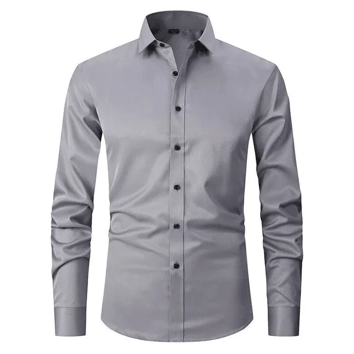 Marcello™ | Slim Fit Stretch Anti-Wrinkle Dress Shirt