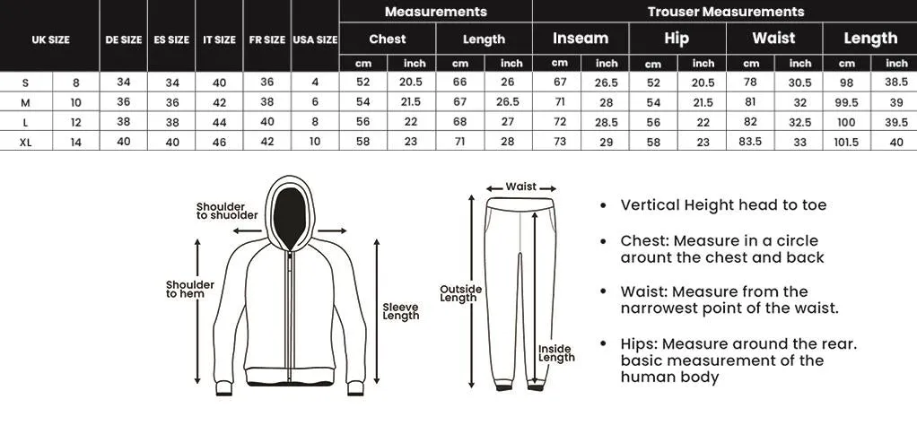 Men Fleece Side Panel Zipper Hoodie & Joggers Set