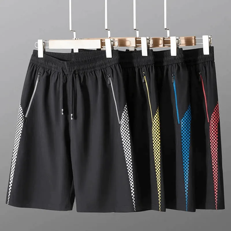 Men's Quick-Dry Gym Shorts With Zip Pockets - SF1988