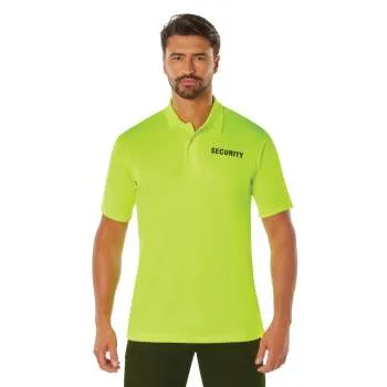 Moisture Wicking Security Polo Shirt