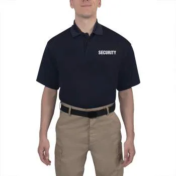 Moisture Wicking Security Polo Shirt