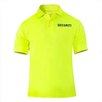 Moisture Wicking Security Polo Shirt