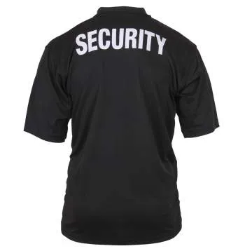 Moisture Wicking Security Polo Shirt