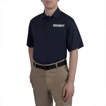 Moisture Wicking Security Polo Shirt