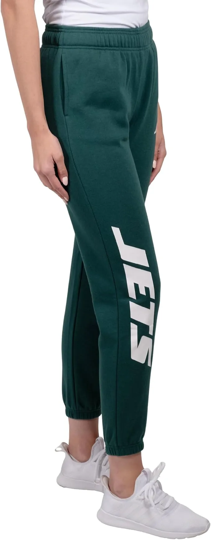 NFL Official Women's Super Soft Fleece Jogger Sweatpants|New York Jets