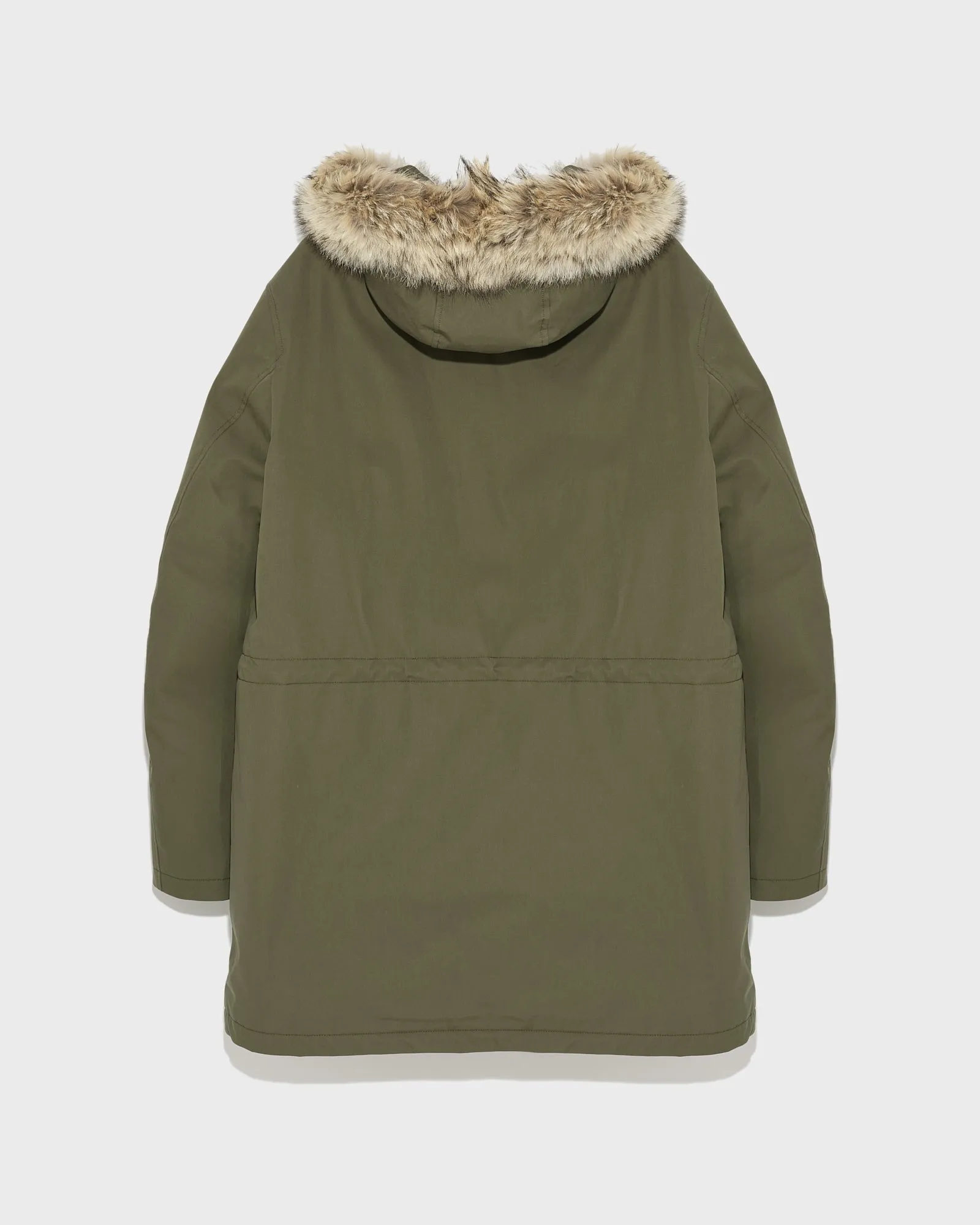 Parka iconique en coton mélangé et fourrure de coyote