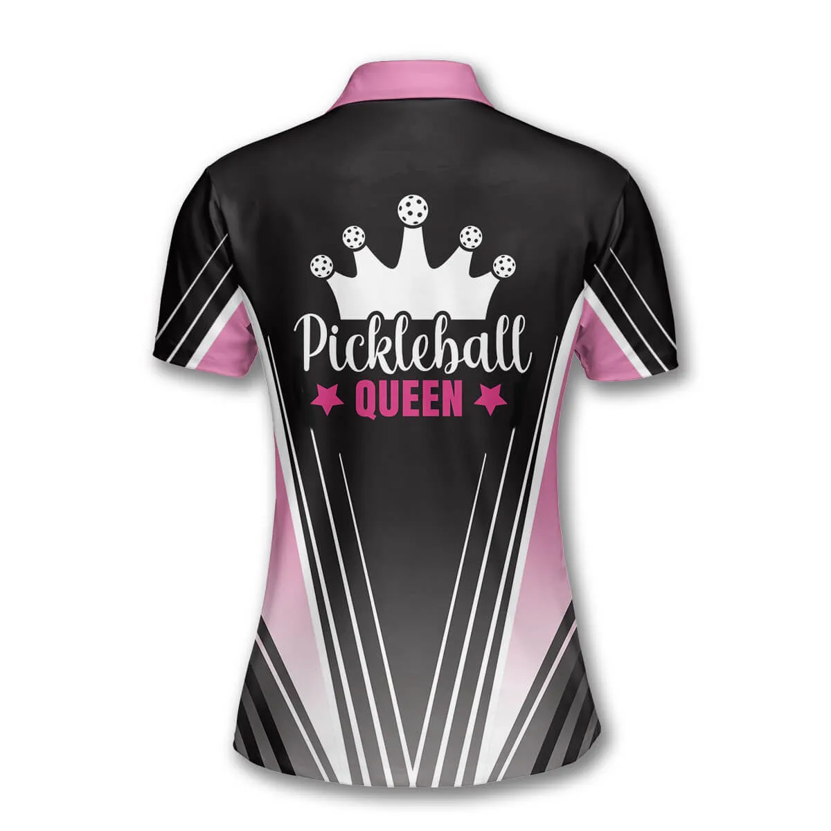 Pickleball Queen Custom Pickleball Polo Shirts for Women, Idea Gift for Pickleball Girl