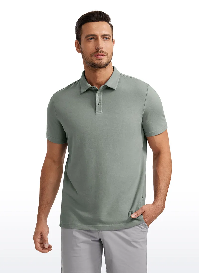 Pique Polo Short Sleeves