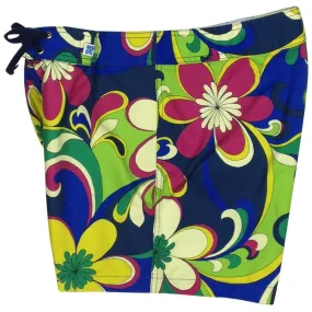 "Art Fest" Girls Board Shorts - 5" Inseam