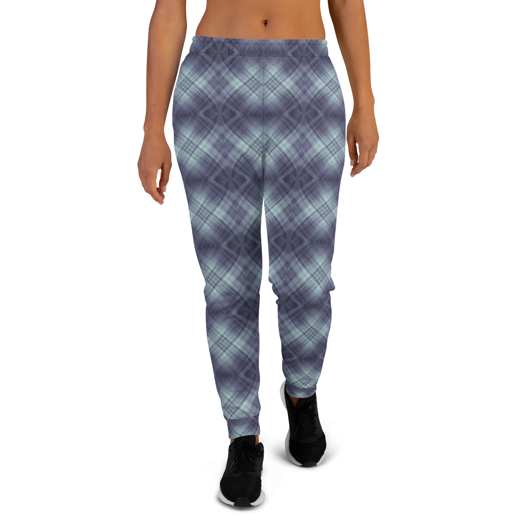 Recursia Argyle Rewired I Women's Joggers In Blue