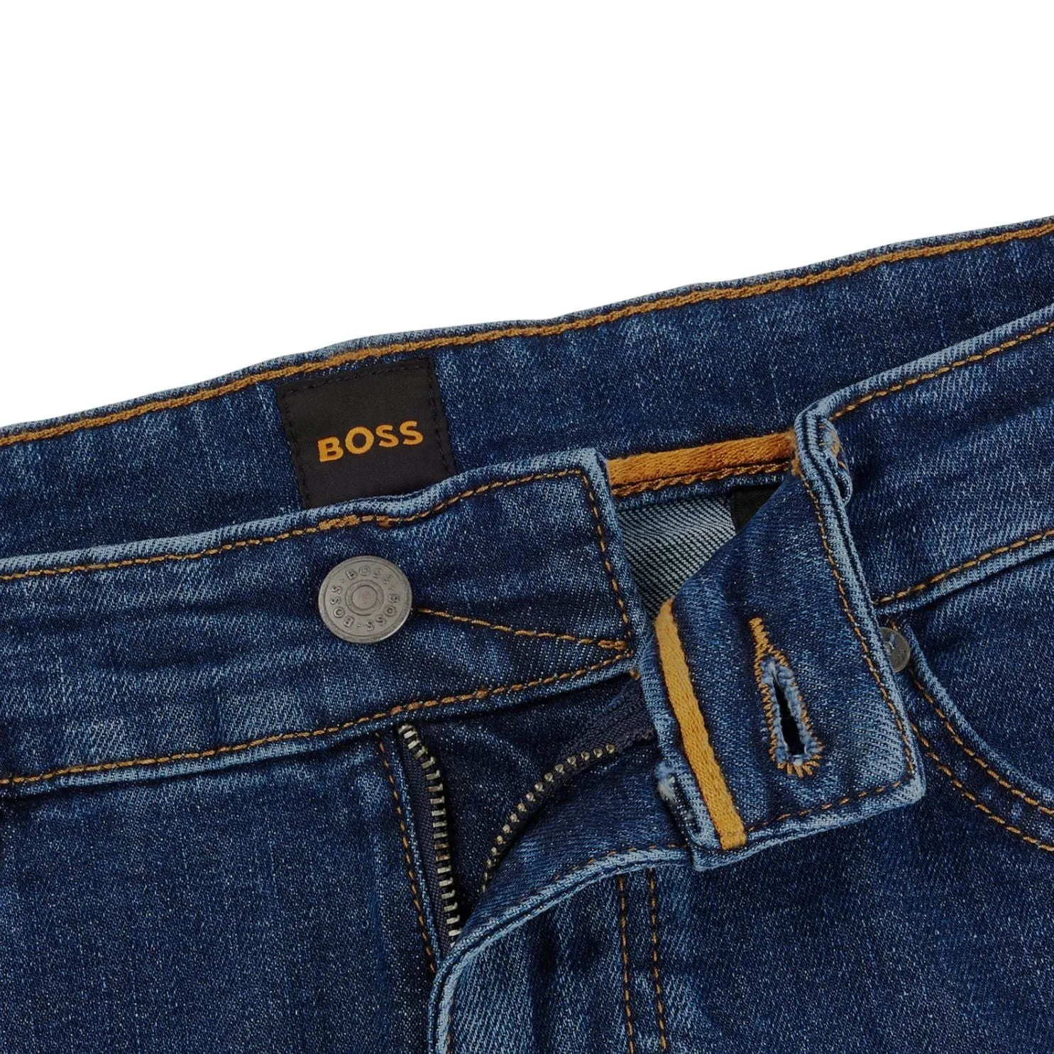 Slim-Fit Jeans in Blue Comfort Stretch Denim - Delaware BC-C 50506700