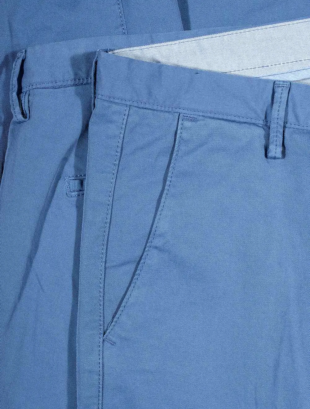 Slim Fit Stretch Chino Blue