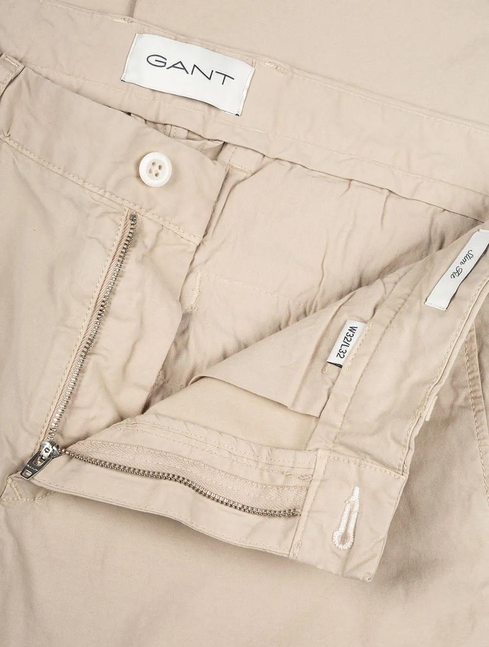 Slim Sunfaded Chinos Dry Sand