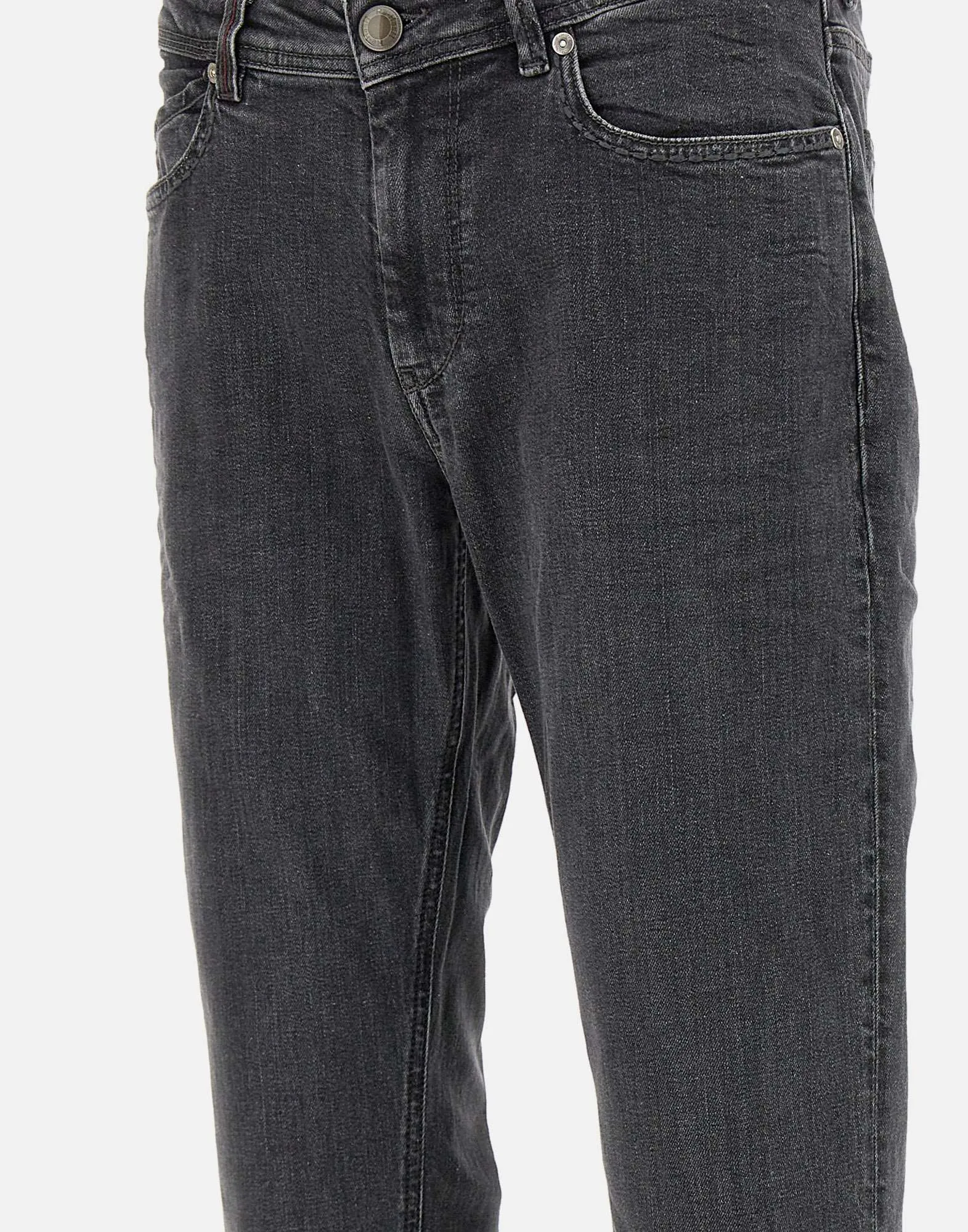 Stretch Black Slim Fit Denim Jeans