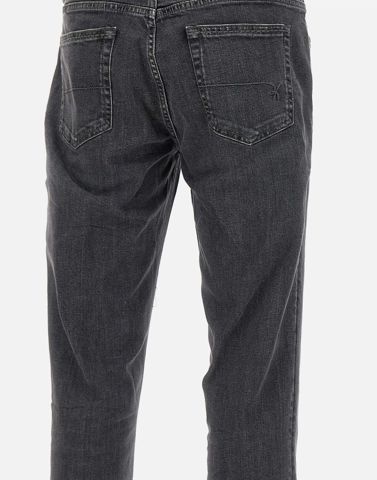 Stretch Black Slim Fit Denim Jeans