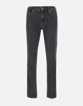 Stretch Black Slim Fit Denim Jeans