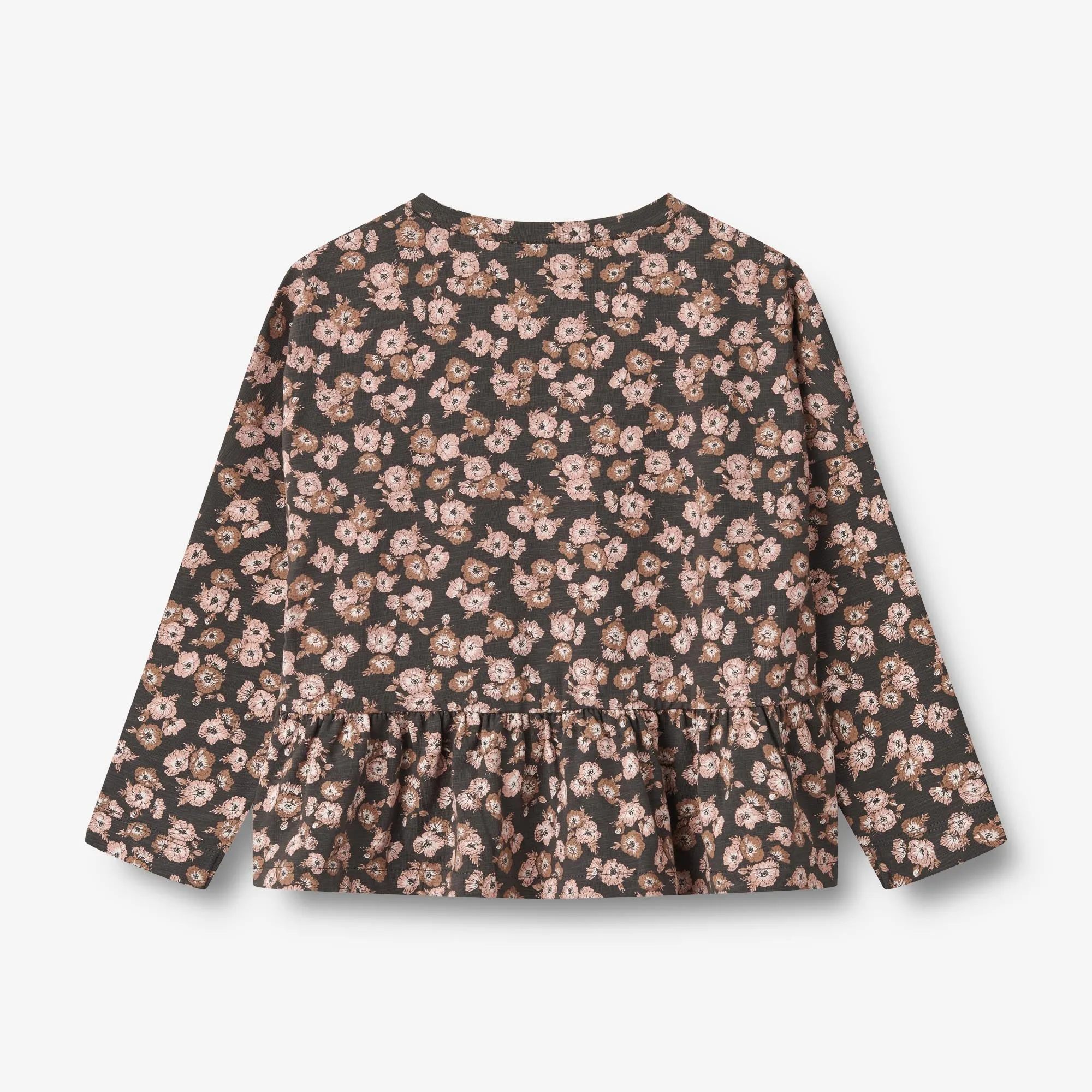 T-Shirt L/S Carolina - raven anemones