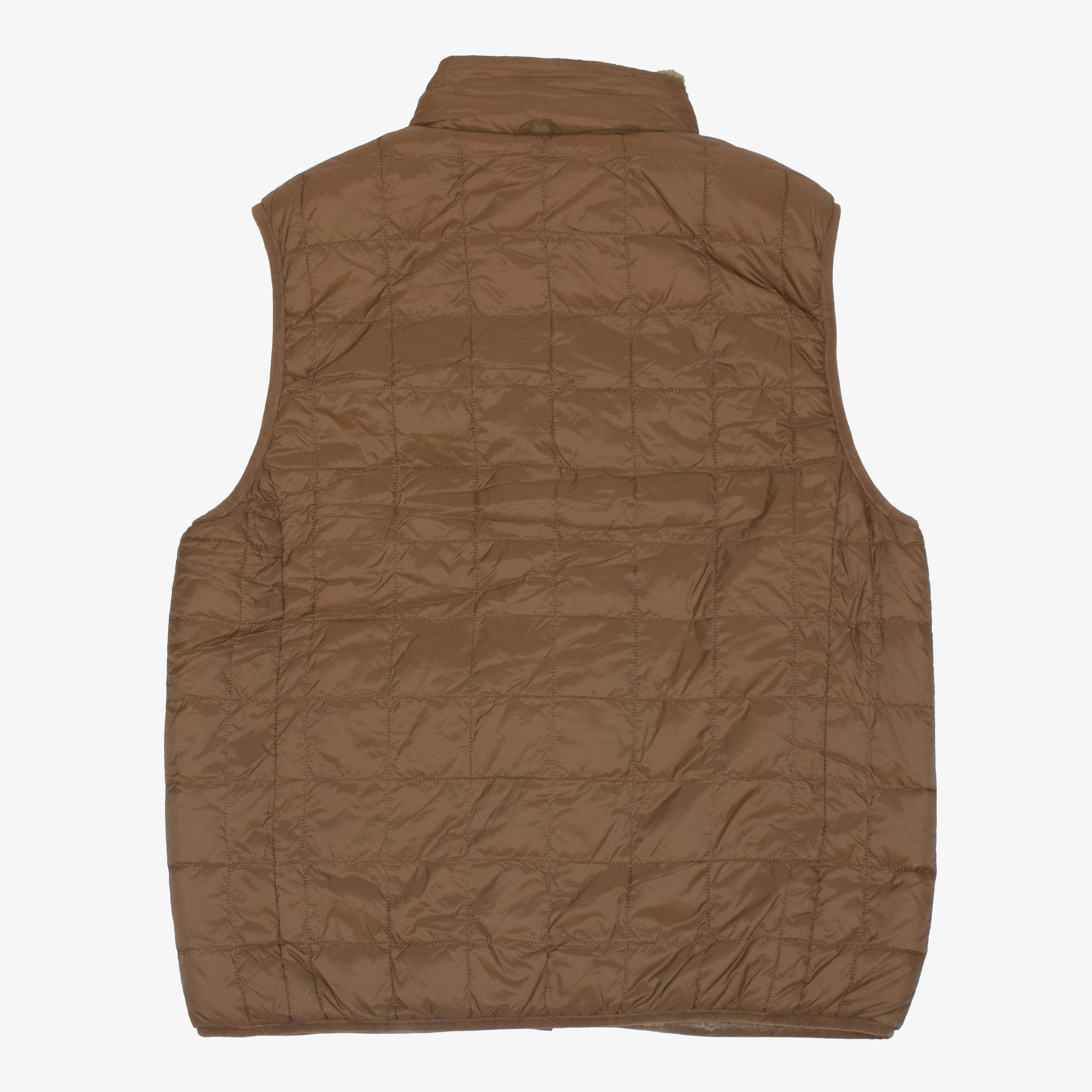 Taion Downxboa Reversible Vest L.Brownxbeige