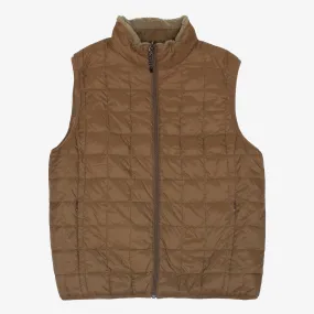 Taion Downxboa Reversible Vest L.Brownxbeige