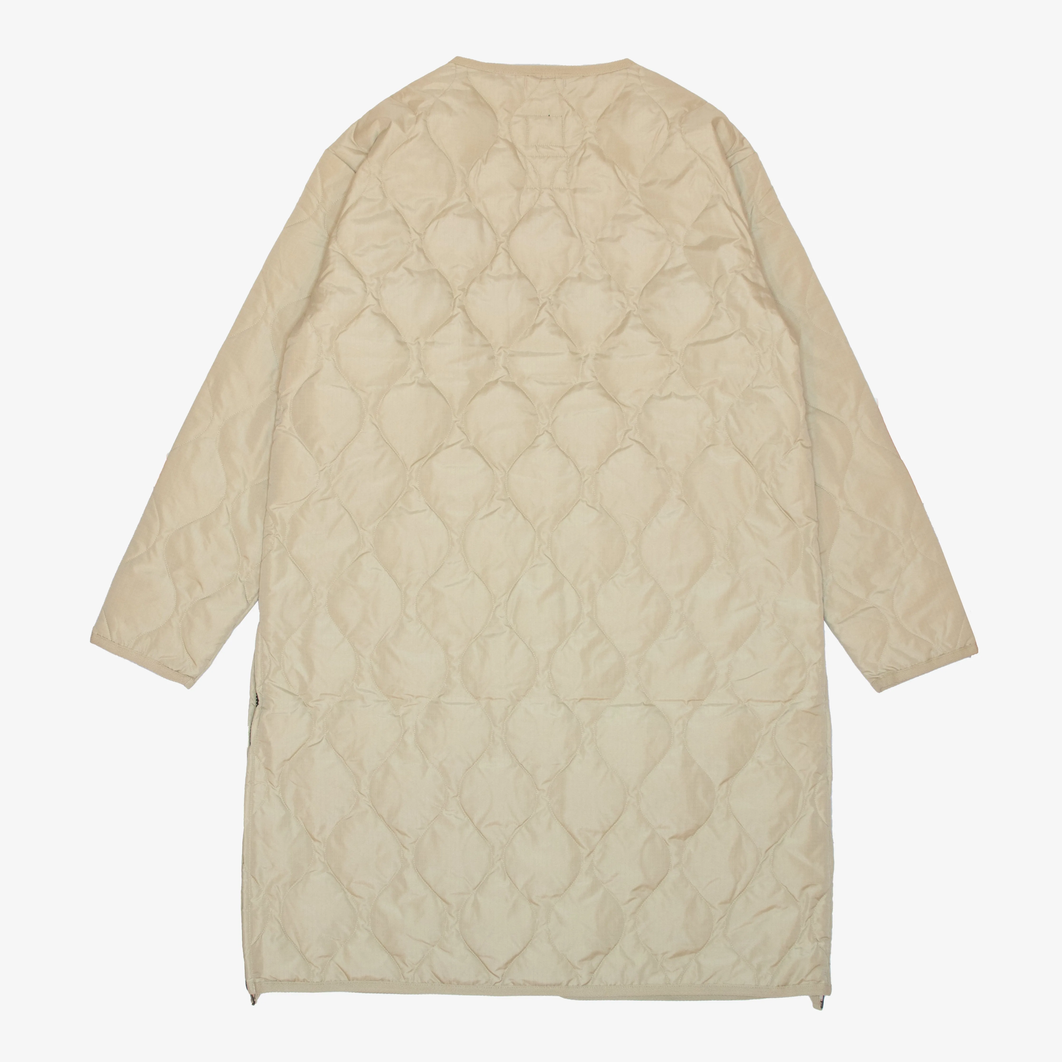 Taion Military Crew Neck Down Cream