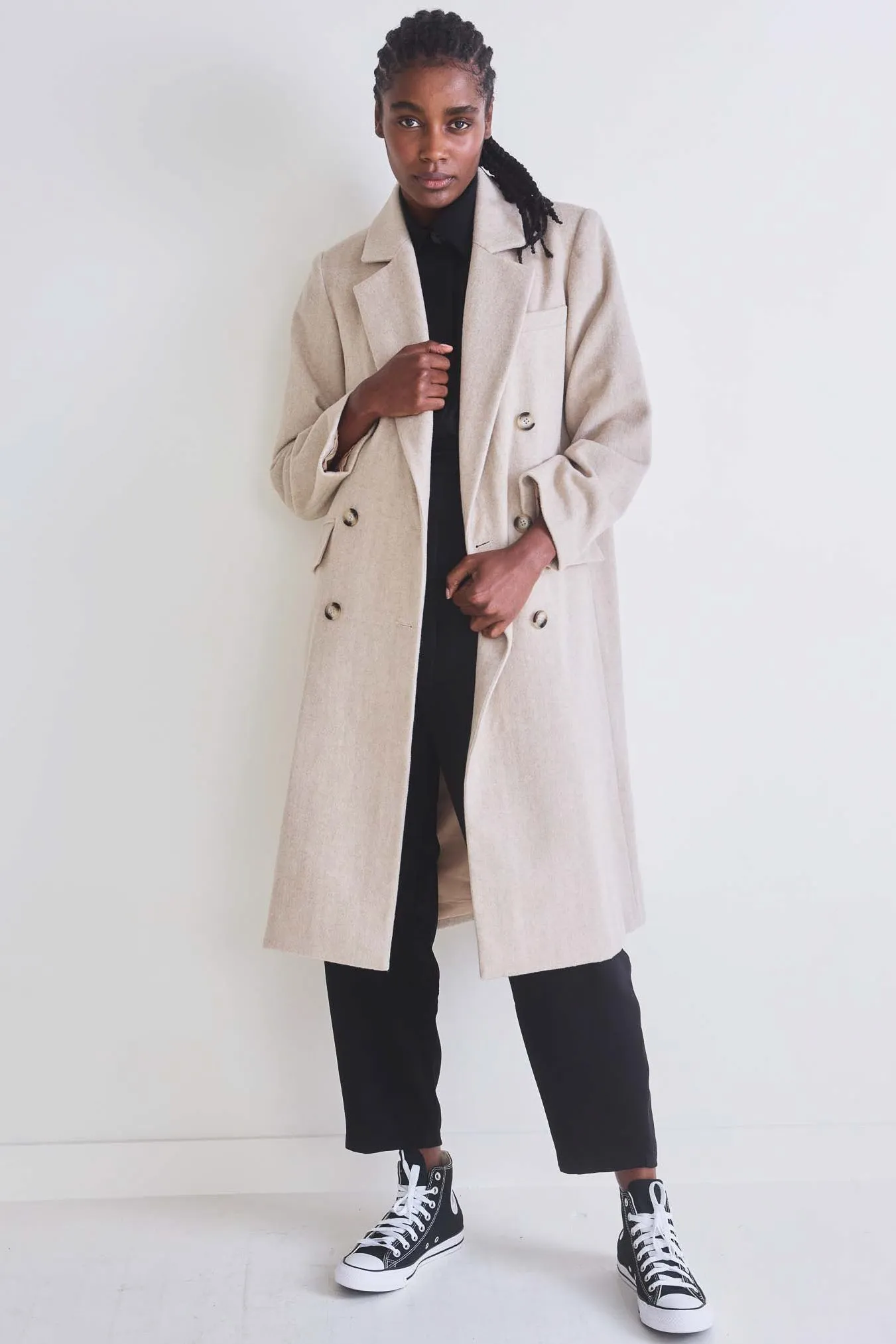 The Soho Long Wool Coat