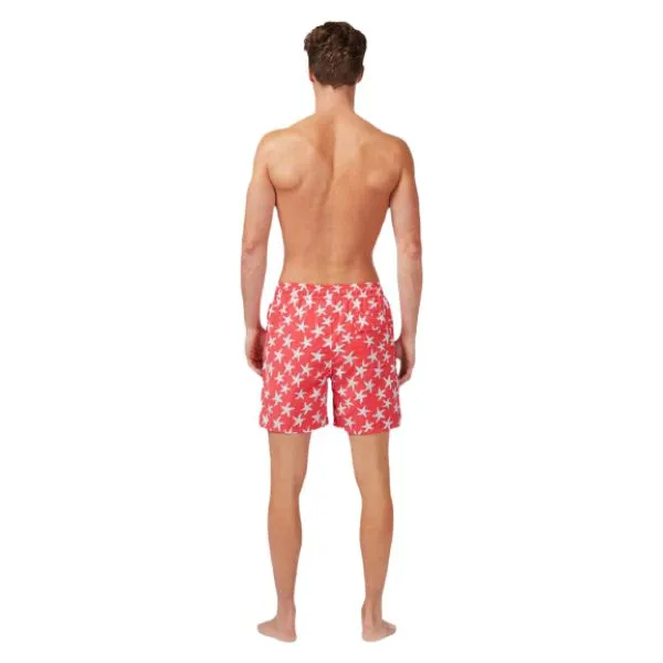 TOM & TEDDY - Men's Shorts (Rose & Blue Starfish)