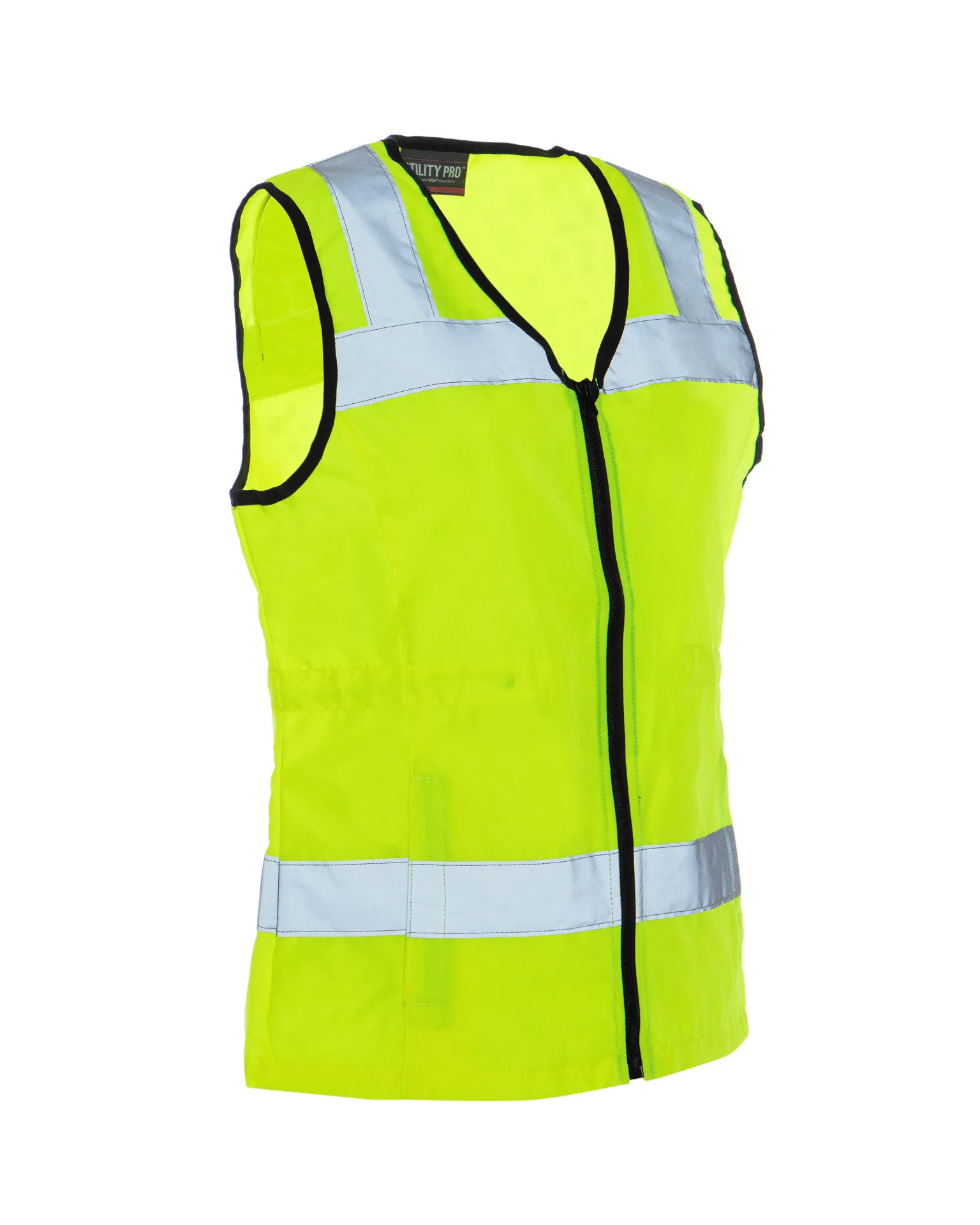 UHV662 HiVis Women's Nylon Vest with Pockets