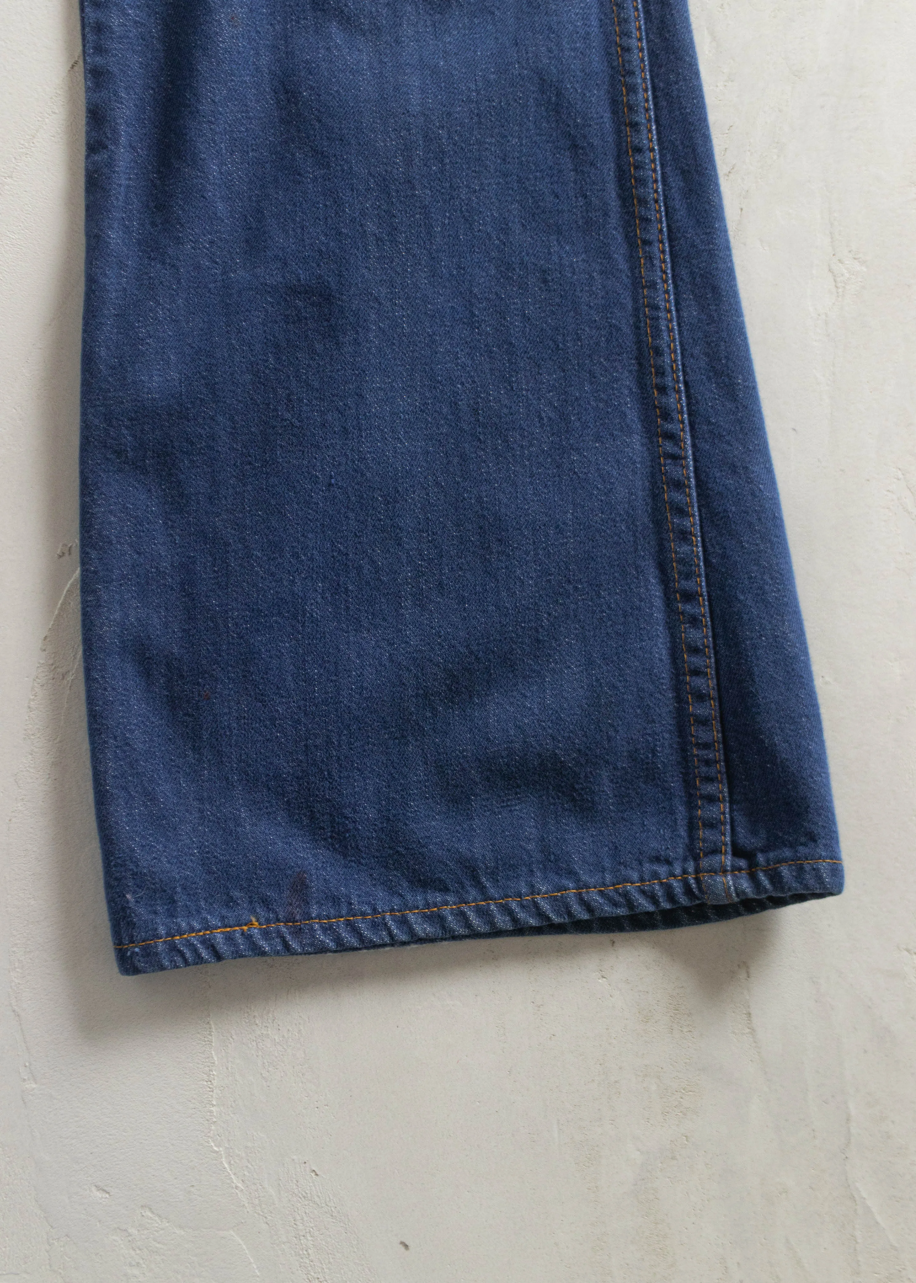 Vintage 1970s Levis Darkwash Flare Jeans Size Women's 24