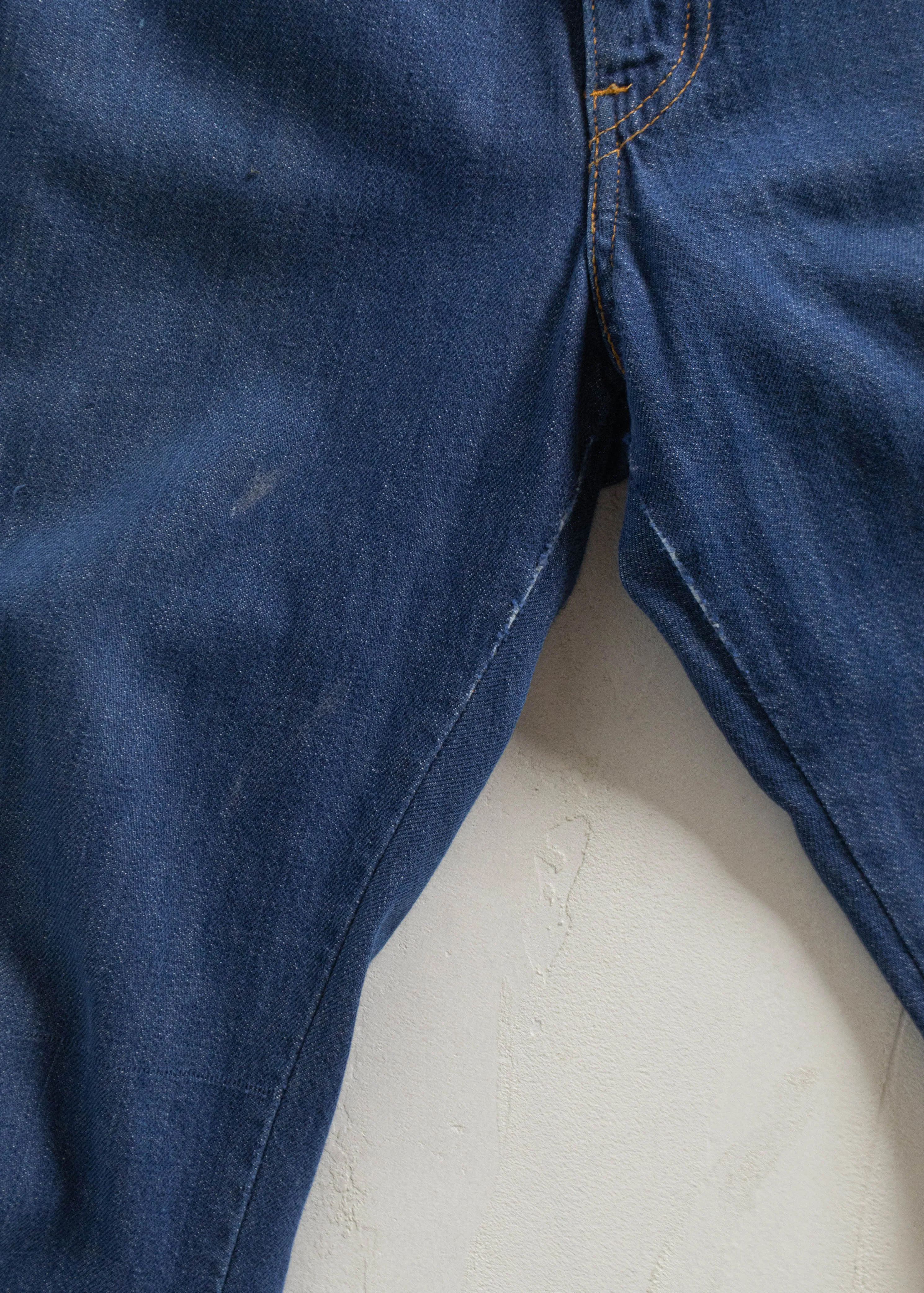 Vintage 1970s Levis Darkwash Flare Jeans Size Women's 24