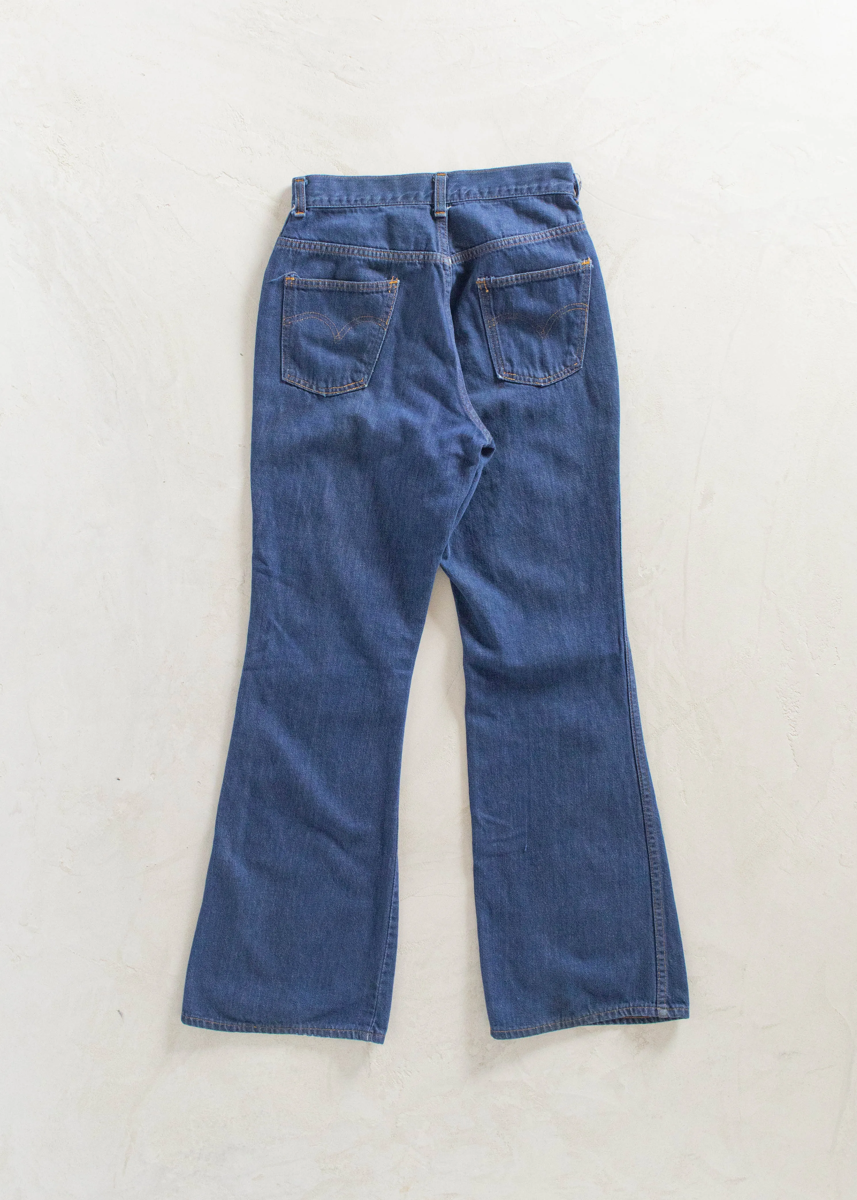 Vintage 1970s Levis Darkwash Flare Jeans Size Women's 24