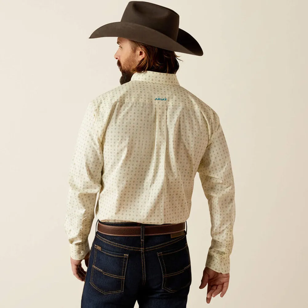 Wrinkle Free Griffin LS Cream by Ariat