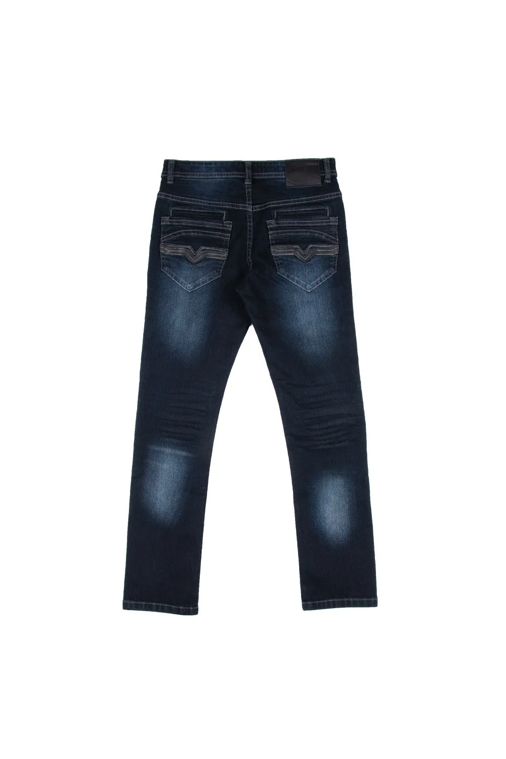 X RAY Boy's Slim Fit Stretch Denim Pants