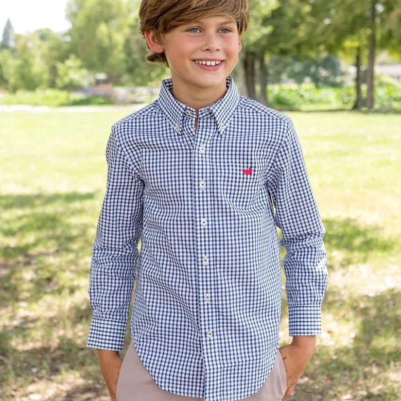 Youth Nashville Gingham Dress Shirt