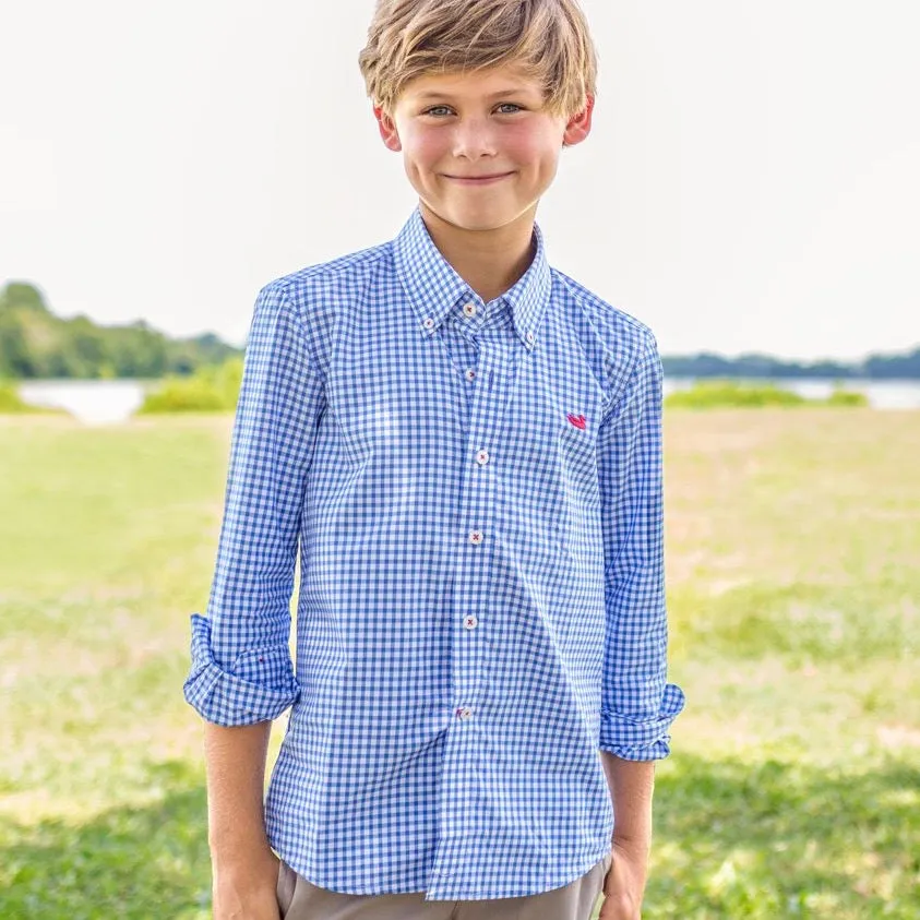 Youth Nashville Gingham Dress Shirt