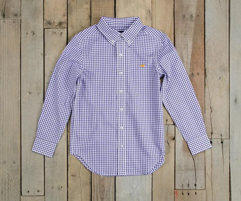 Youth Nashville Gingham Dress Shirt